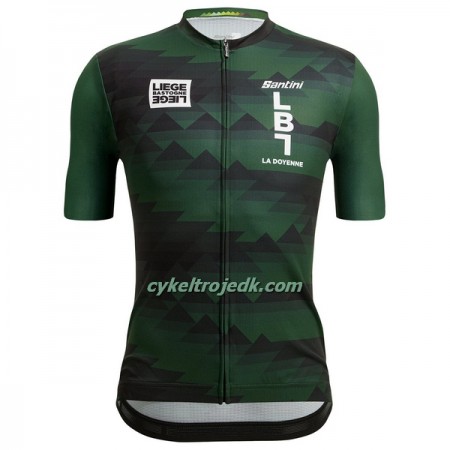 Cykeltrøje Santini 2023 Liege Bastogne Liege Grøn